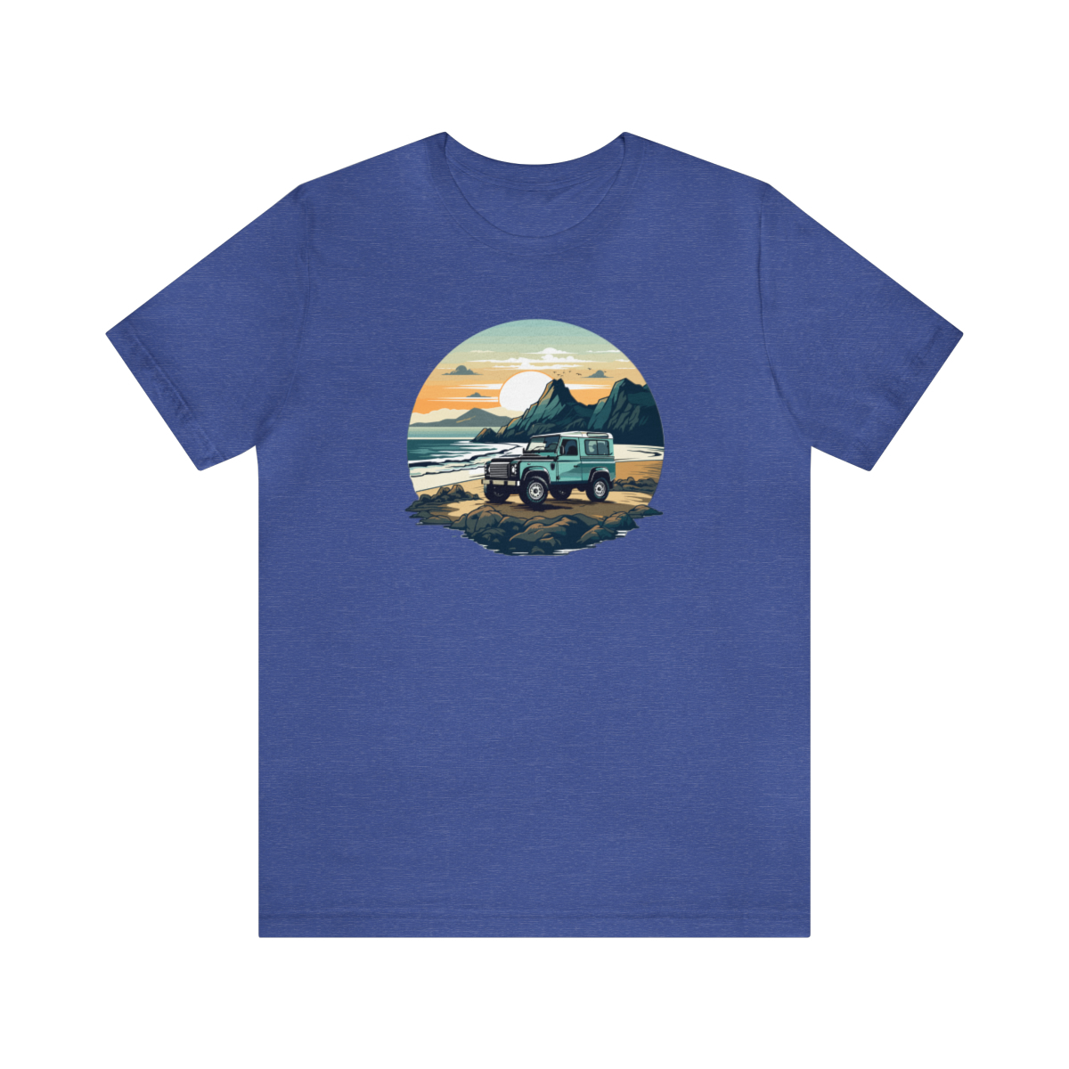 Land Rover Defender 90 - Beach Time - Bishop+Rook Tee - Image 121