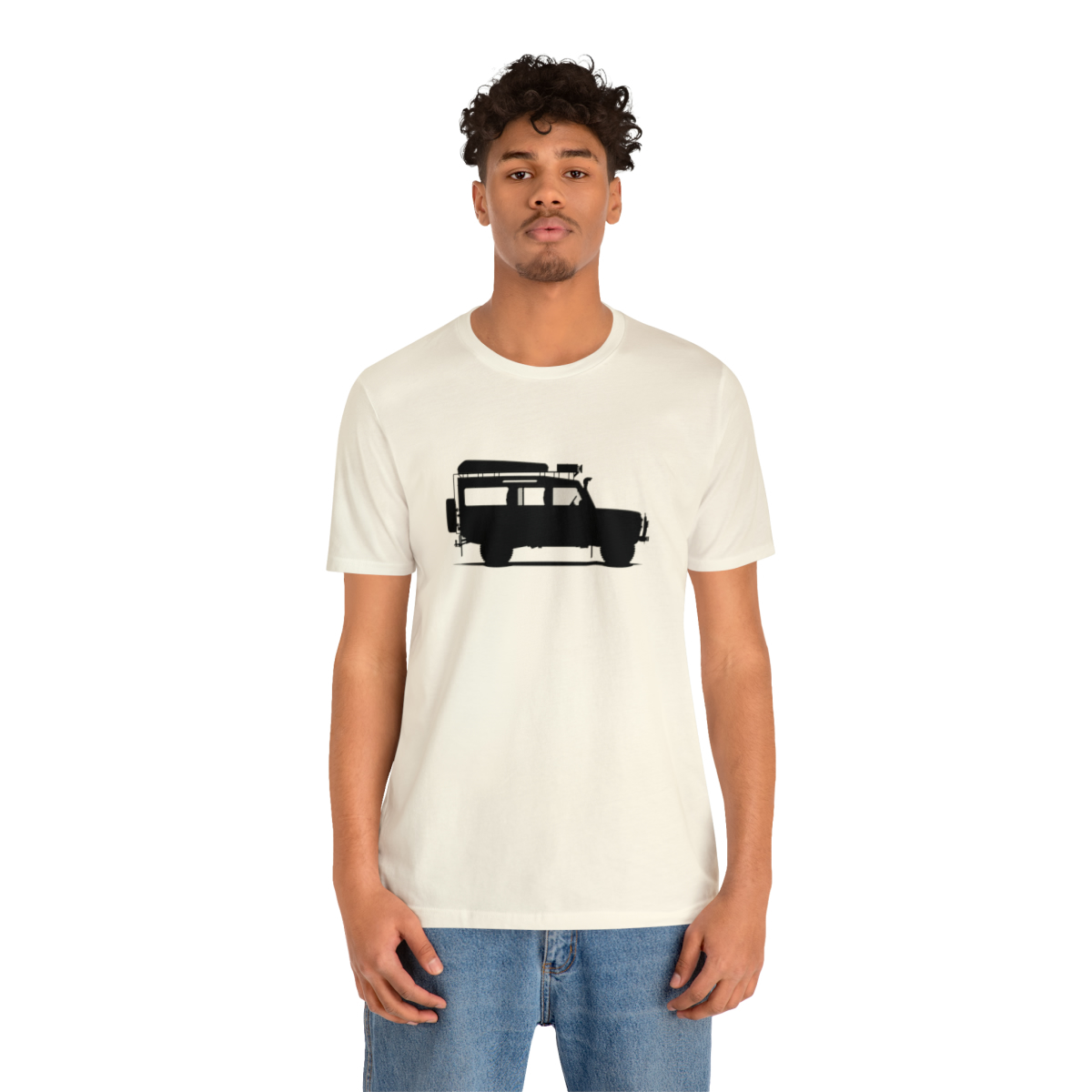 Land Rover Defender 110 - Sarge - Unisex Jersey Short Sleeve Tee - Image 52
