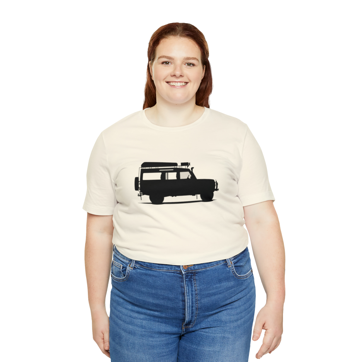 Land Rover Defender 110 - Sarge - Unisex Jersey Short Sleeve Tee - Image 55