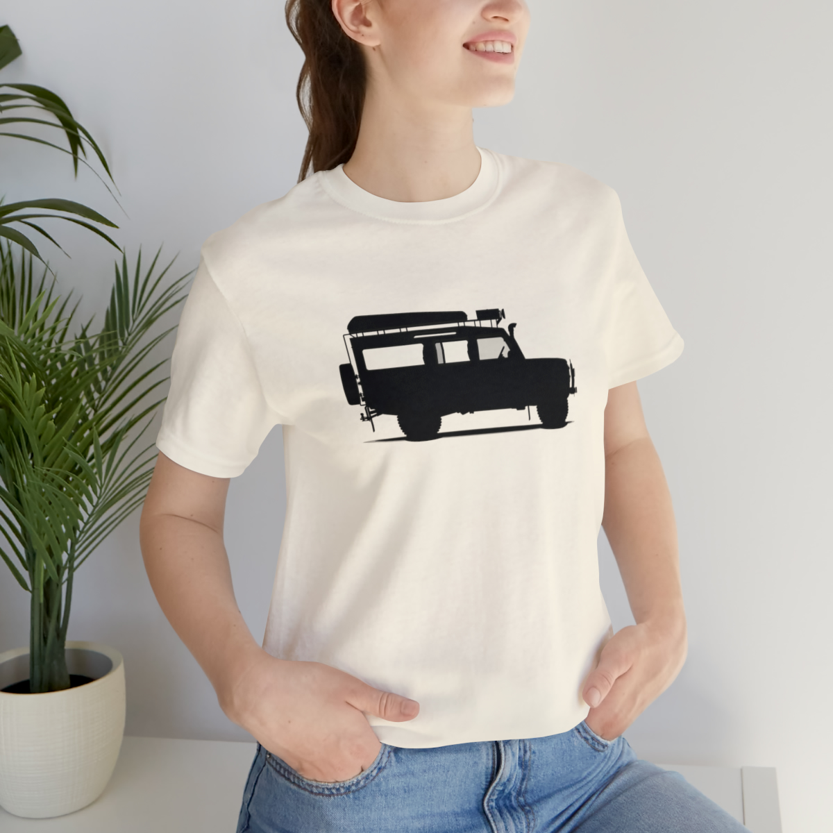 Land Rover Defender 110 - Sarge - Unisex Jersey Short Sleeve Tee - Image 57