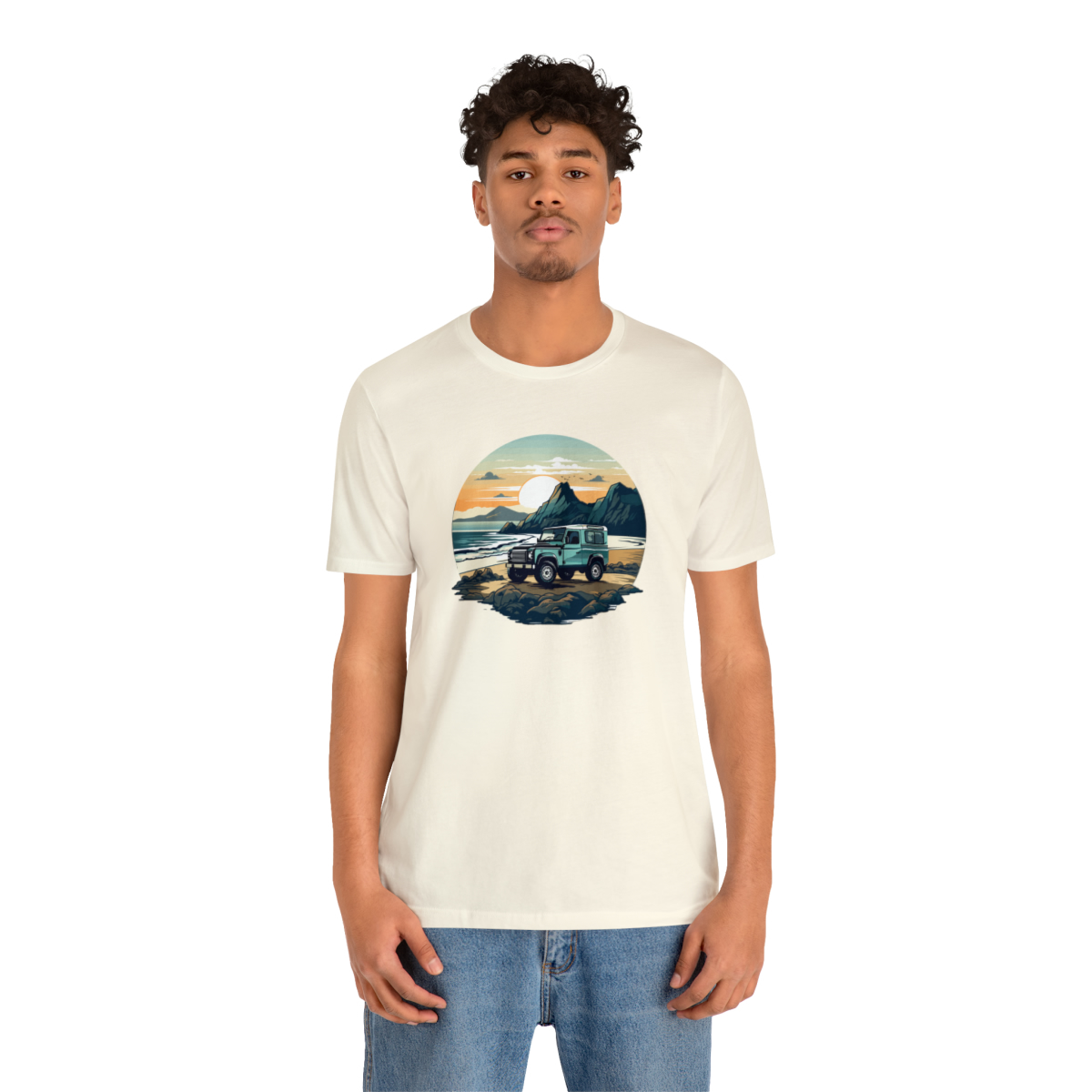 Land Rover Defender 90 - Beach Time - Bishop+Rook Tee - Image 4
