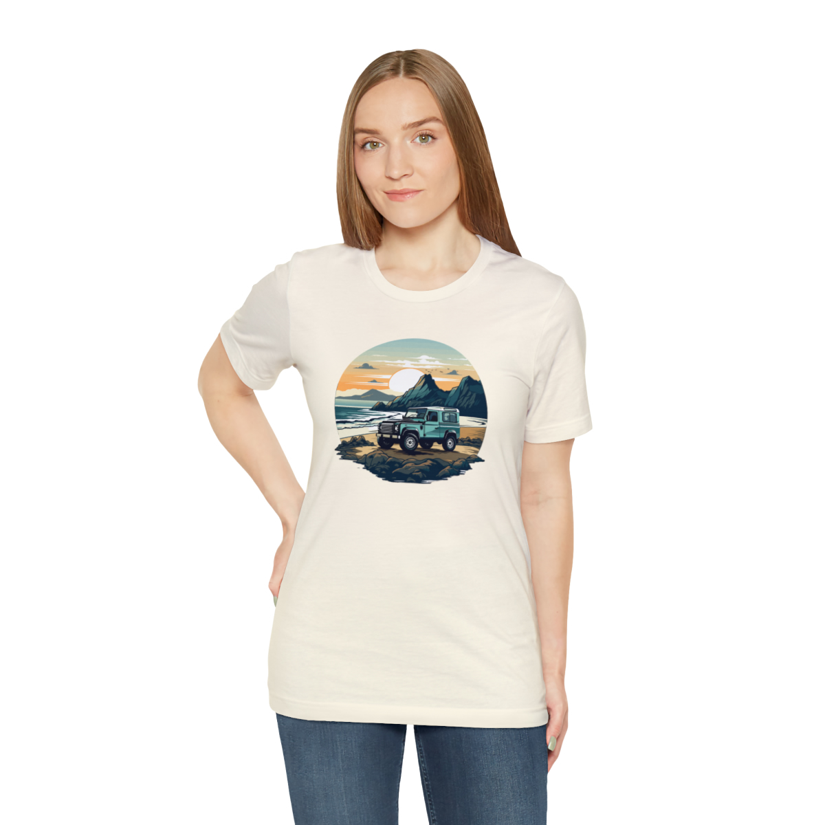 Land Rover Defender 90 - Beach Time - Bishop+Rook Tee - Image 5