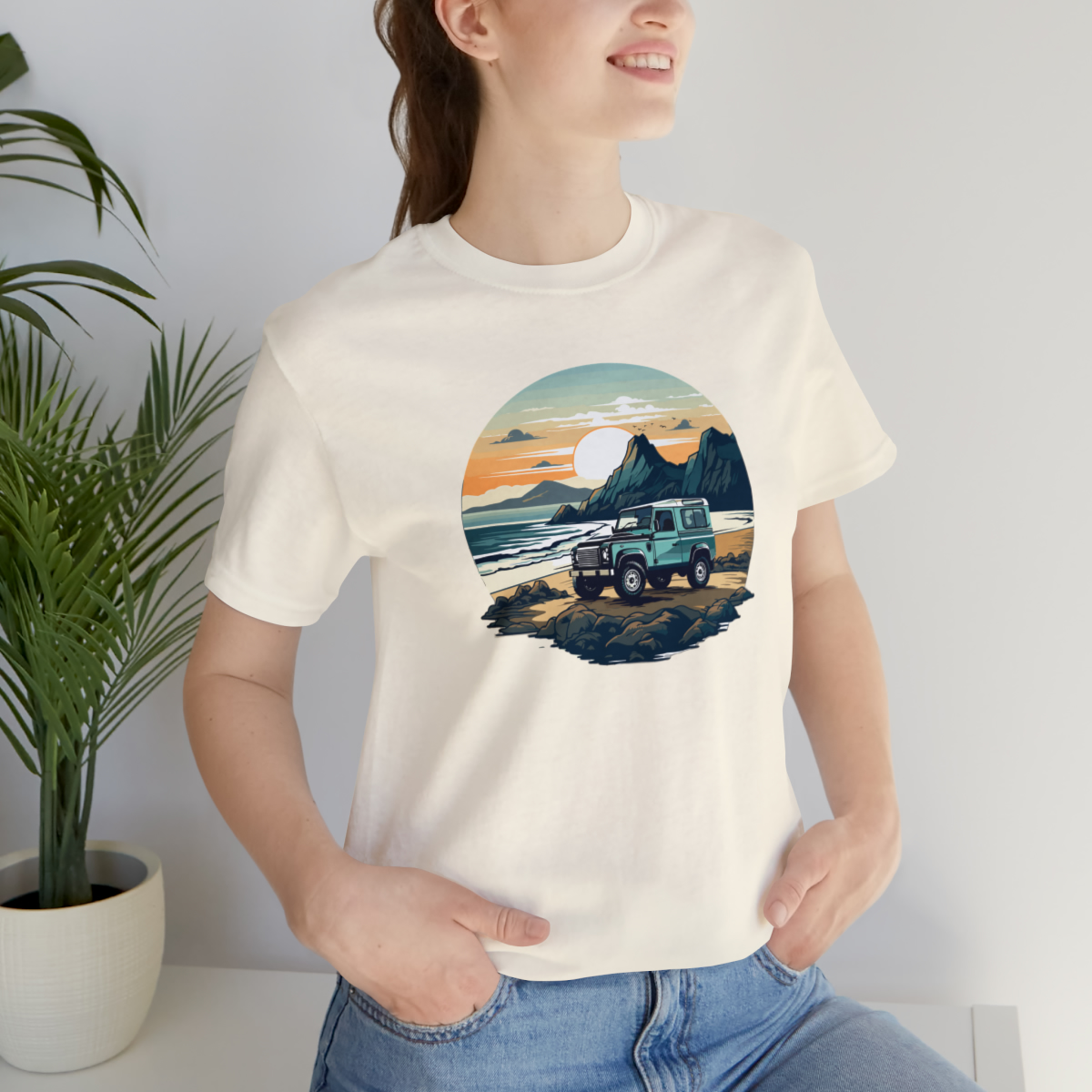 Land Rover Defender 90 - Beach Time - Bishop+Rook Tee - Image 9