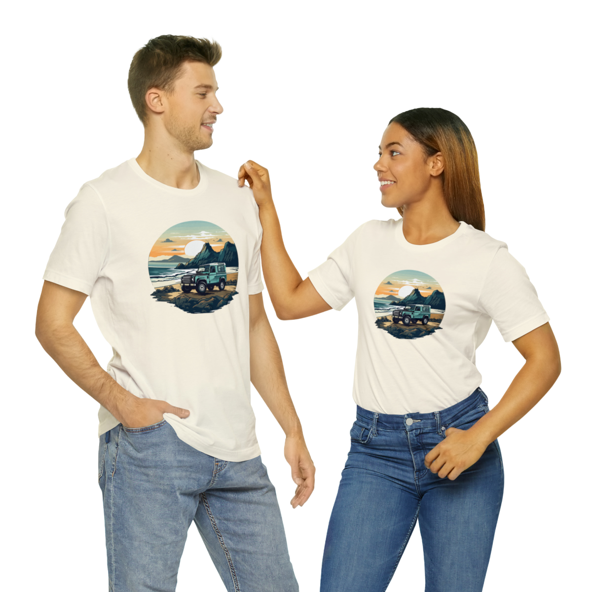 Land Rover Defender 90 - Beach Time - Bishop+Rook Tee - Image 10