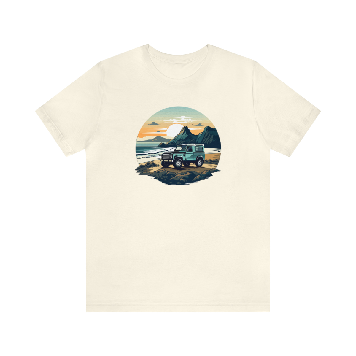 Land Rover Defender 90 - Beach Time - Bishop+Rook Tee