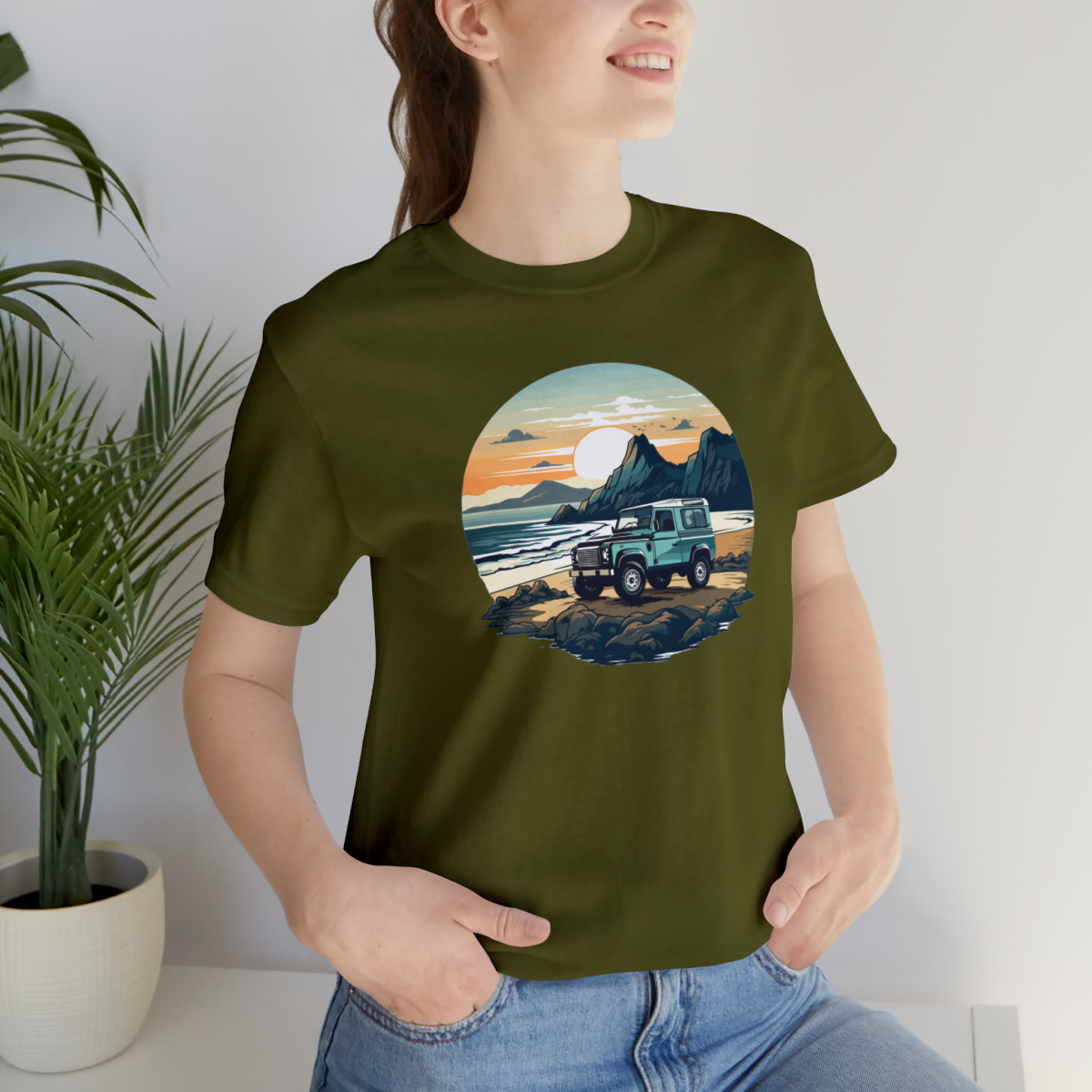 Land Rover Defender 90 - Beach Time - Bishop+Rook Tee - Image 81