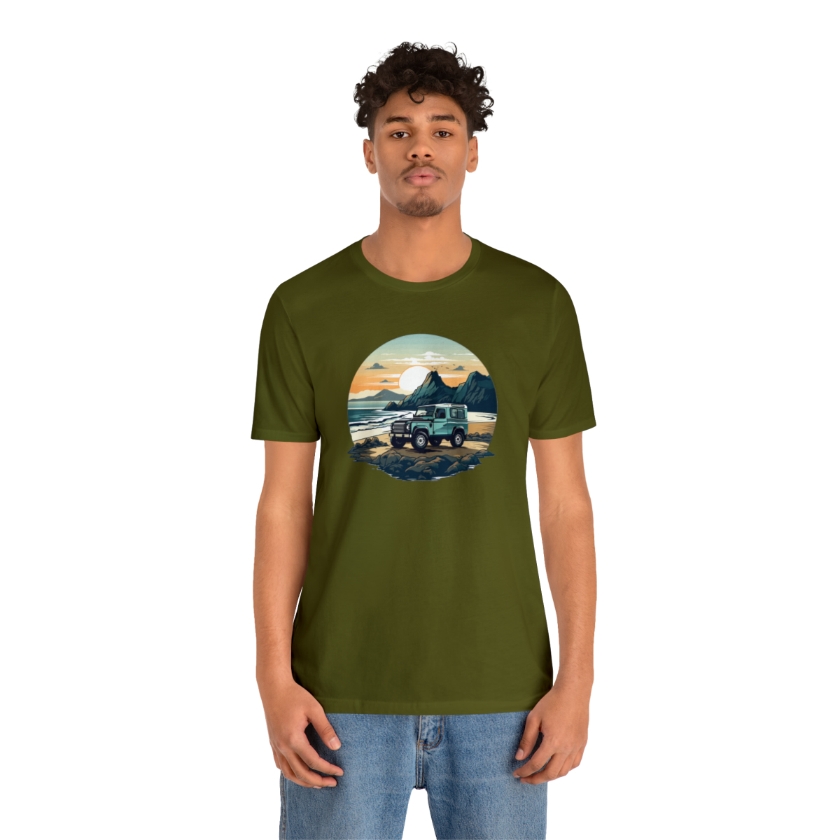 Land Rover Defender 90 - Beach Time - Bishop+Rook Tee - Image 76