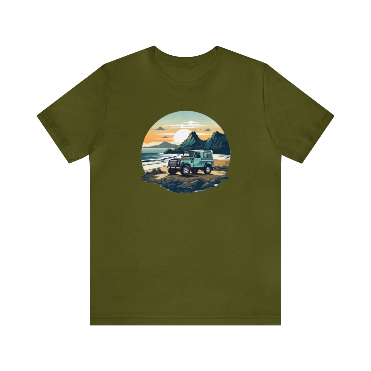 Land Rover Defender 90 - Beach Time - Bishop+Rook Tee - Image 73