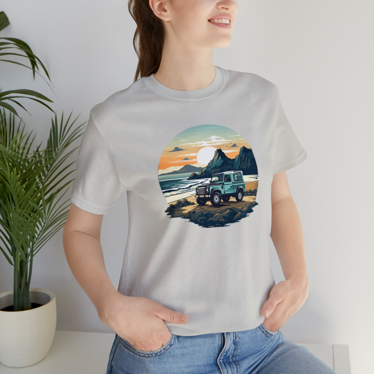 Land Rover Defender 90 - Beach Time - Bishop+Rook Tee - Image 57