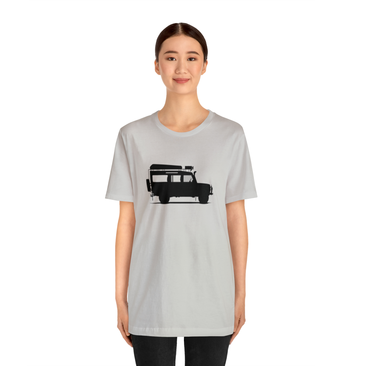 Land Rover Defender 110 - Sarge - Unisex Jersey Short Sleeve Tee - Image 63