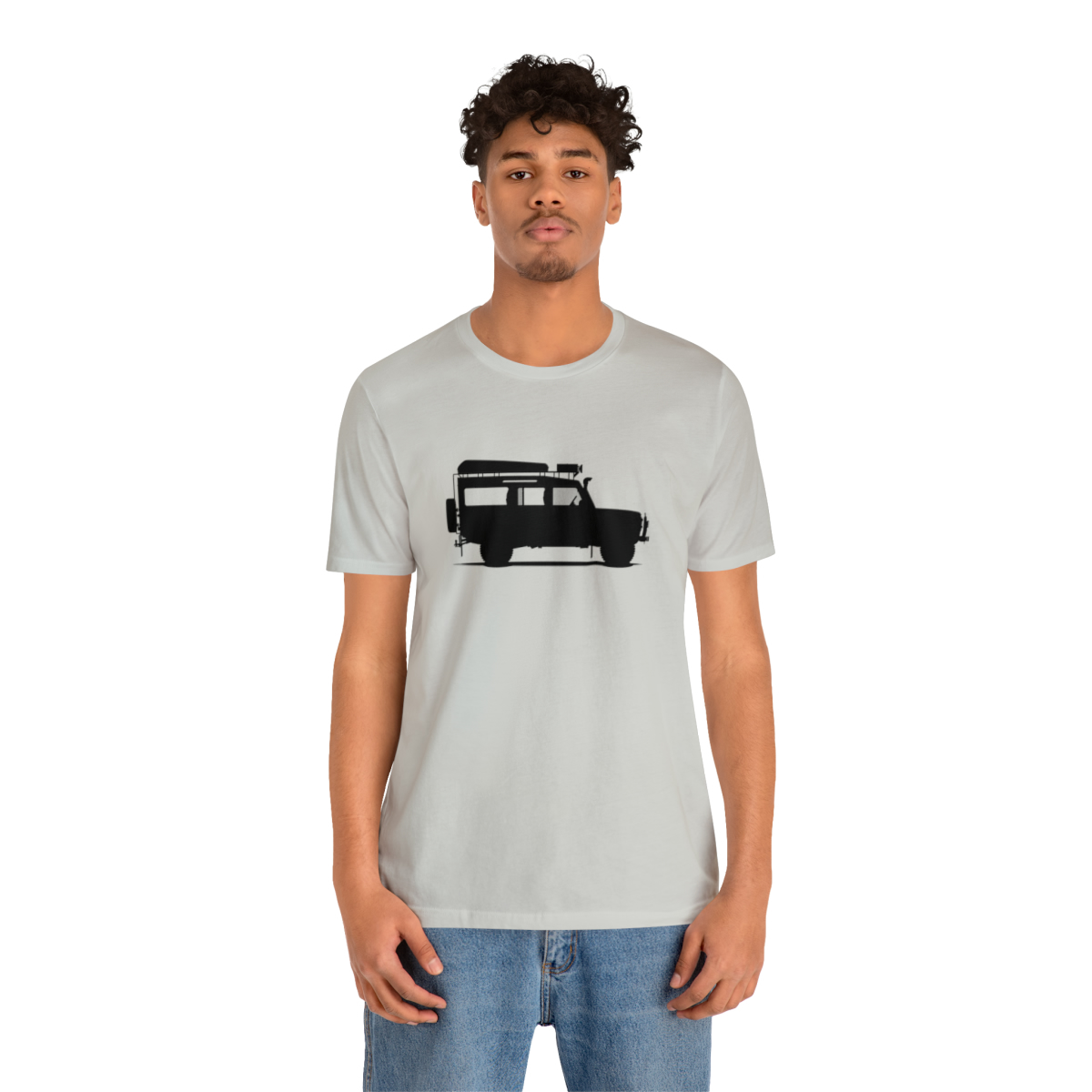 Land Rover Defender 110 - Sarge - Unisex Jersey Short Sleeve Tee - Image 64
