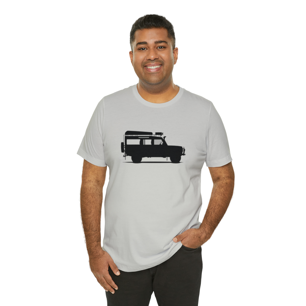 Land Rover Defender 110 - Sarge - Unisex Jersey Short Sleeve Tee - Image 68