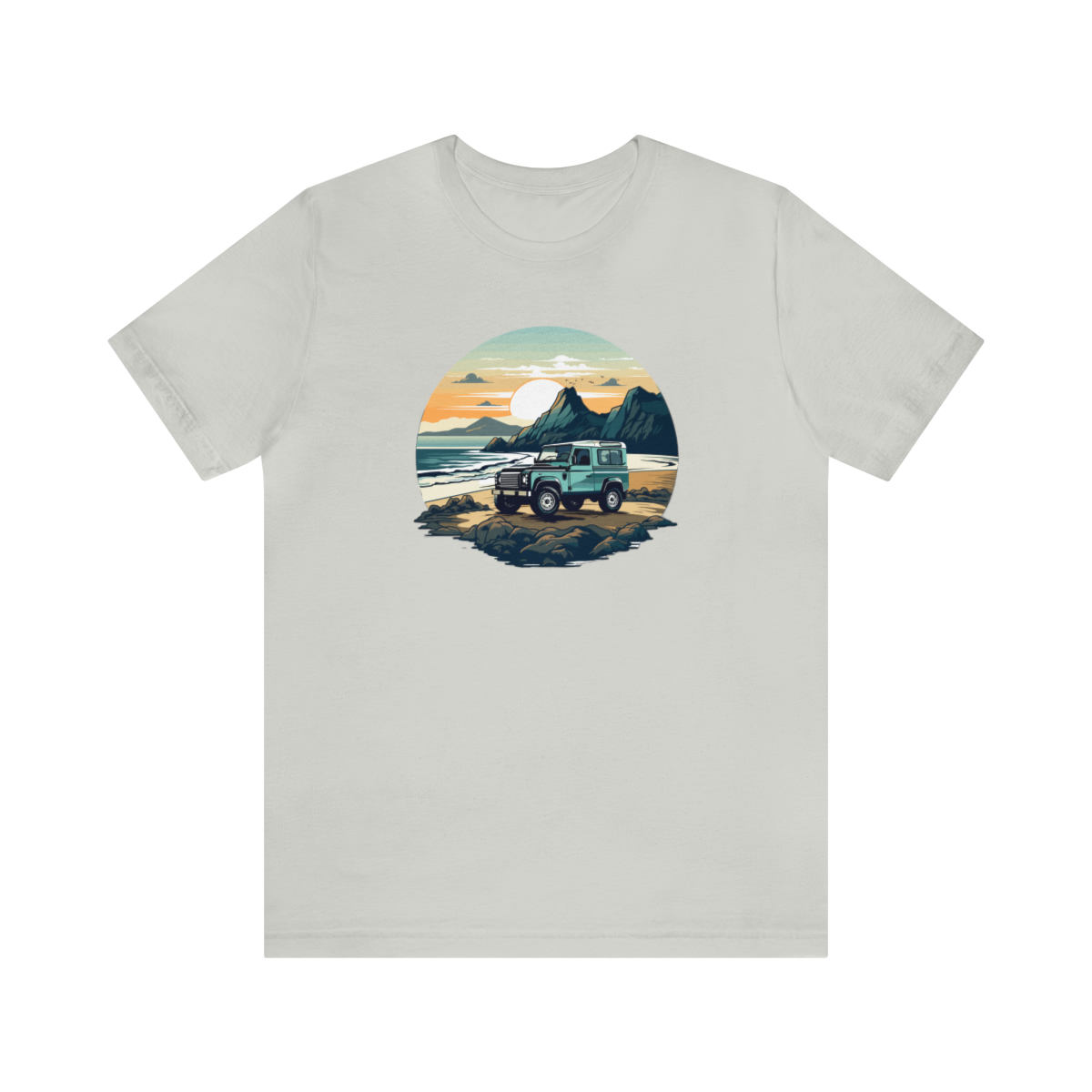 Land Rover Defender 90 - Beach Time - Bishop+Rook Tee - Image 49