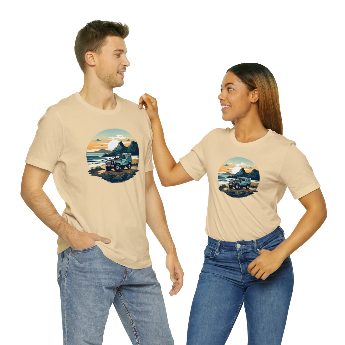 Land Rover Defender 90 - Beach Time - Bishop+Rook Tee - Image 46