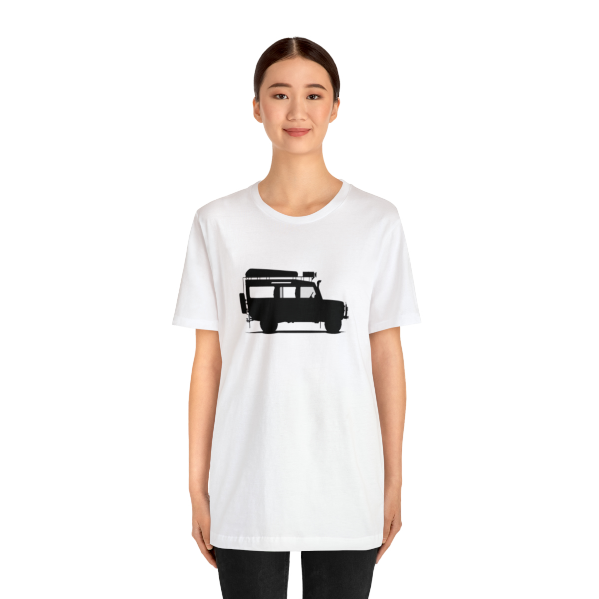 Land Rover Defender 110 - Sarge - Unisex Jersey Short Sleeve Tee - Image 15