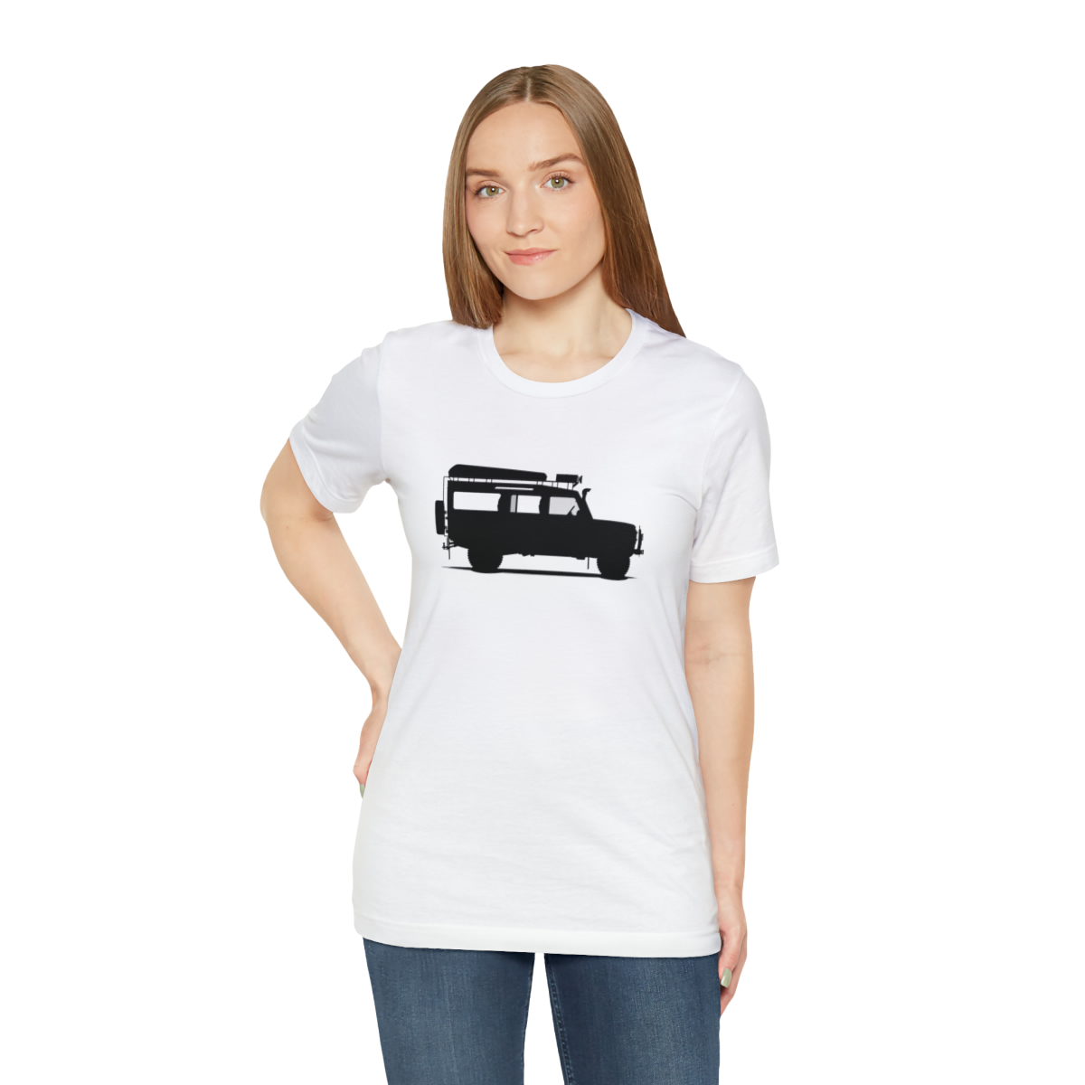 Land Rover Defender 110 - Sarge - Unisex Jersey Short Sleeve Tee - Image 17