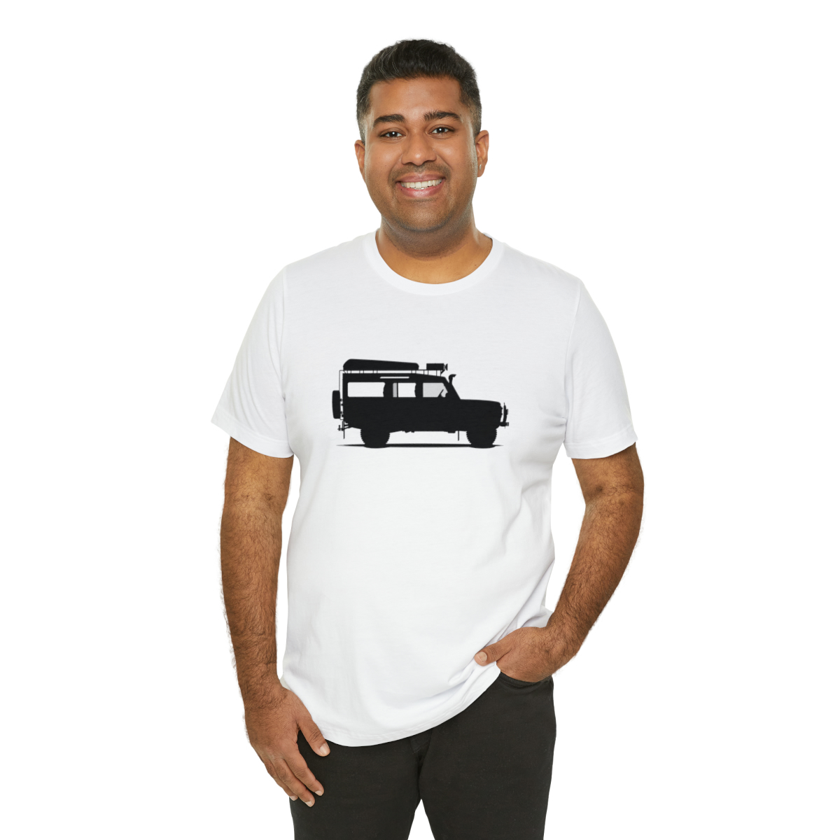 Land Rover Defender 110 - Sarge - Unisex Jersey Short Sleeve Tee - Image 20
