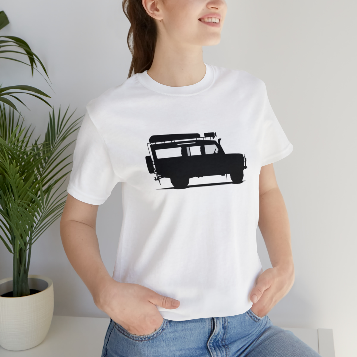 Land Rover Defender 110 - Sarge - Unisex Jersey Short Sleeve Tee - Image 21