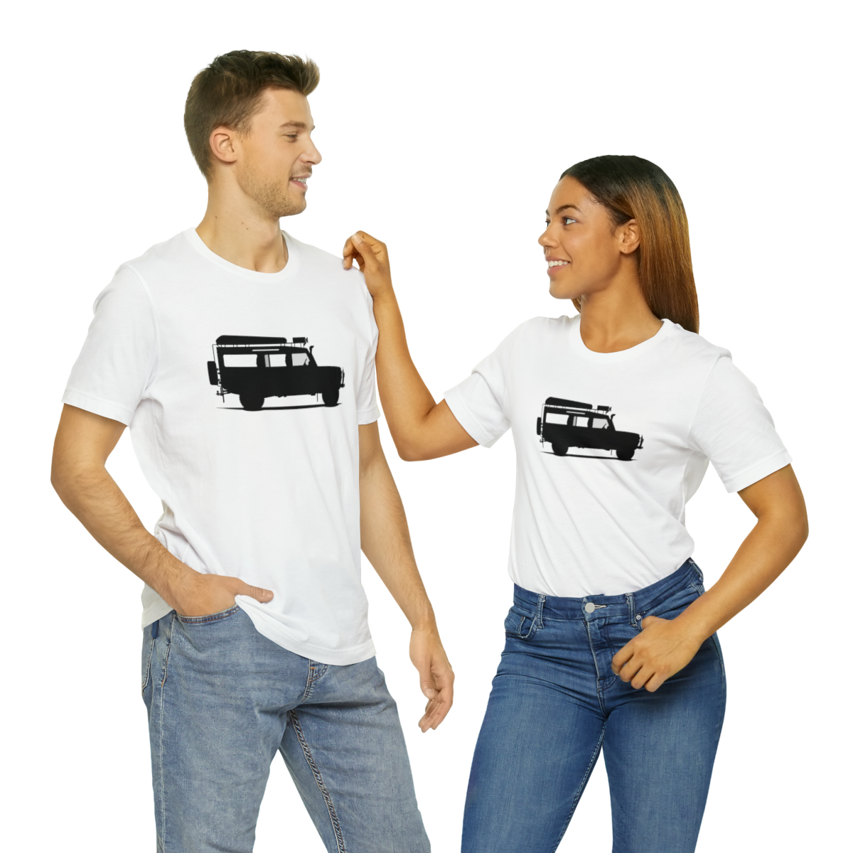 Land Rover Defender 110 - Sarge - Unisex Jersey Short Sleeve Tee - Image 22