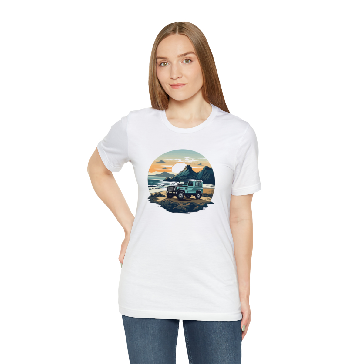 Land Rover Defender 90 - Beach Time - Bishop+Rook Tee - Image 17