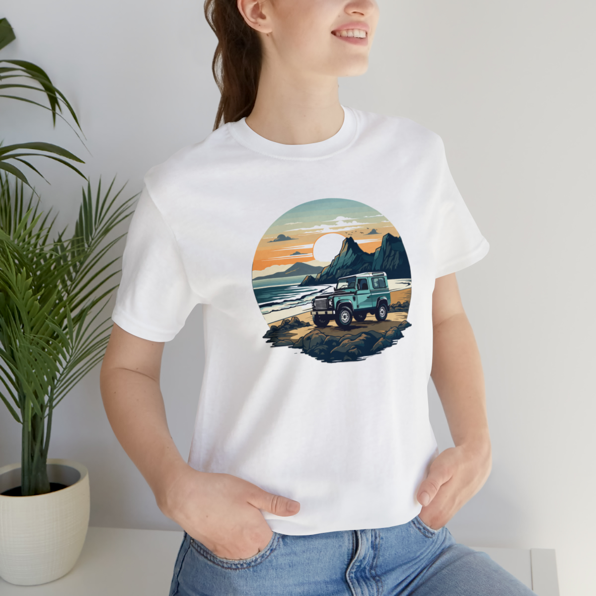 Land Rover Defender 90 - Beach Time - Bishop+Rook Tee - Image 21
