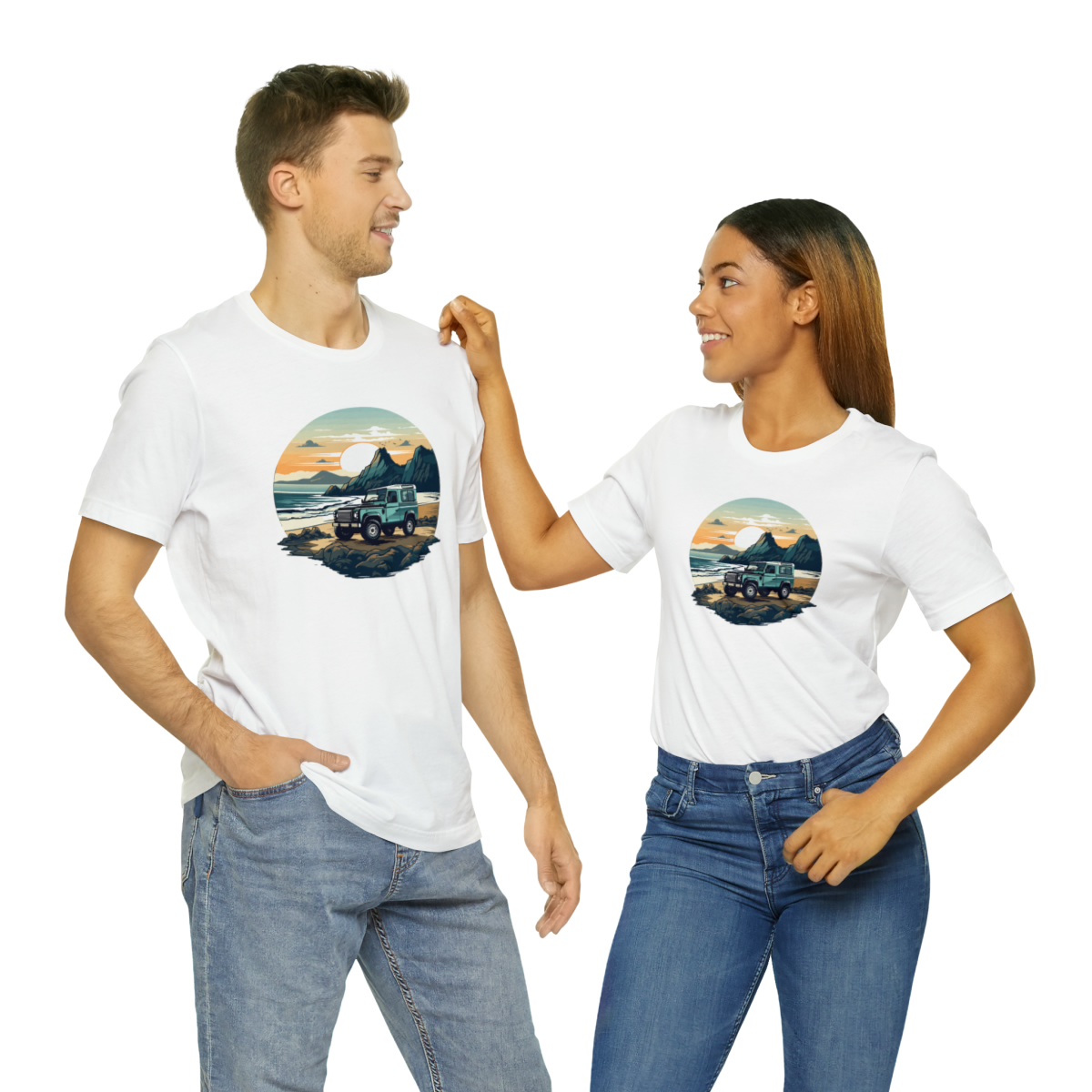 Land Rover Defender 90 - Beach Time - Bishop+Rook Tee - Image 22
