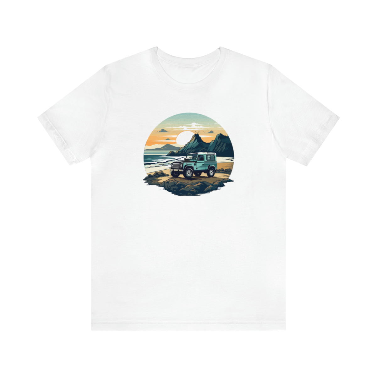 Land Rover Defender 90 - Beach Time - Bishop+Rook Tee - Image 13