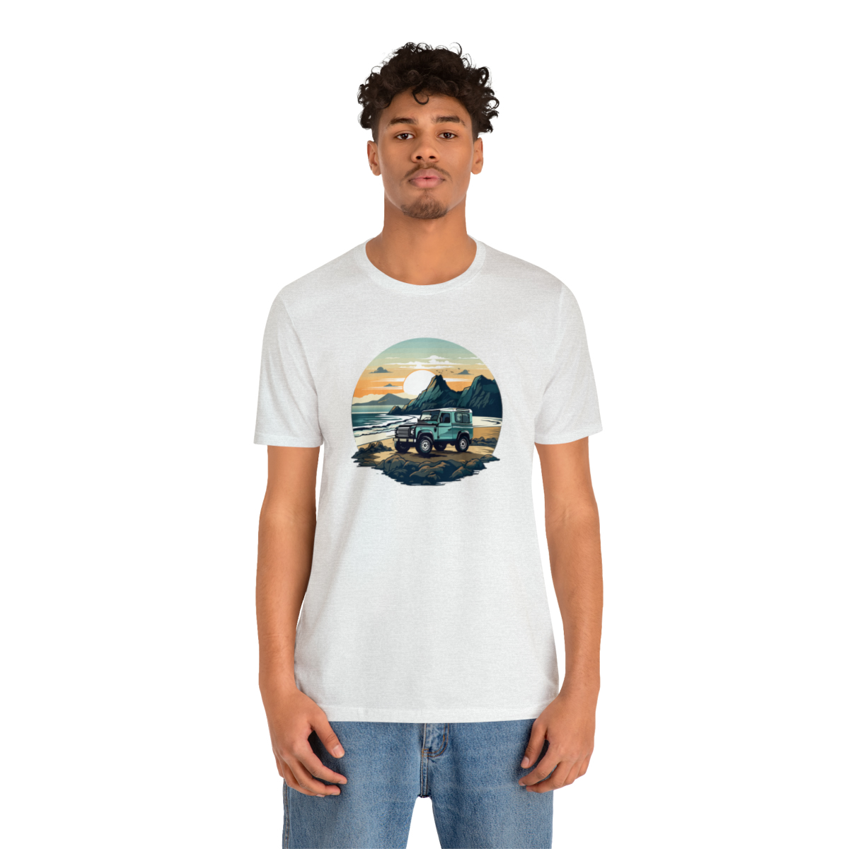 Land Rover Defender 90 - Beach Time - Bishop+Rook Tee - Image 28