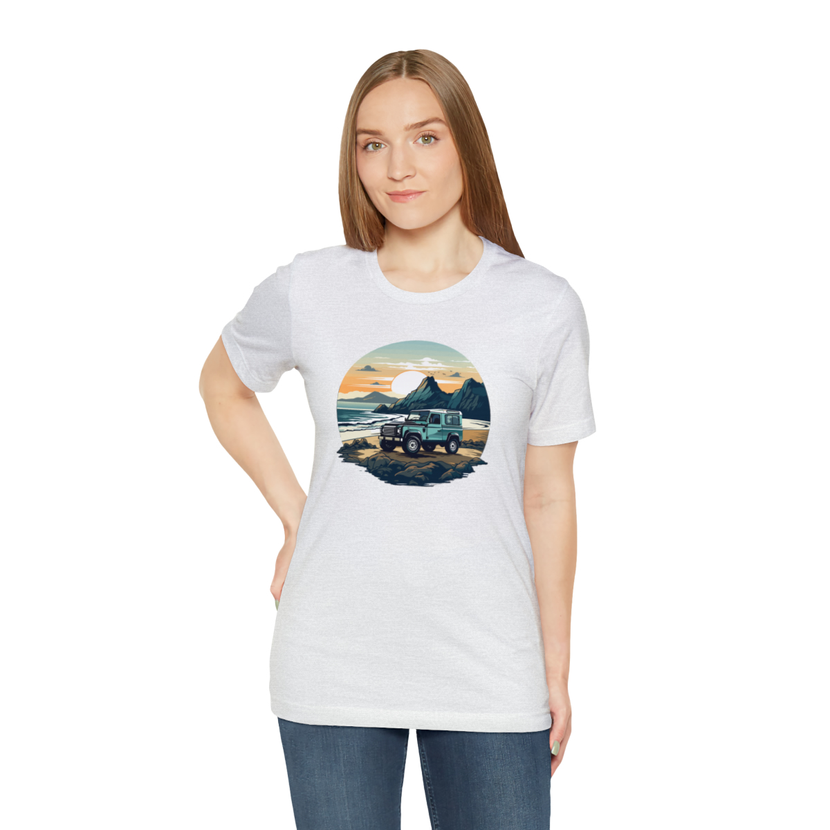 Land Rover Defender 90 - Beach Time - Bishop+Rook Tee - Image 29