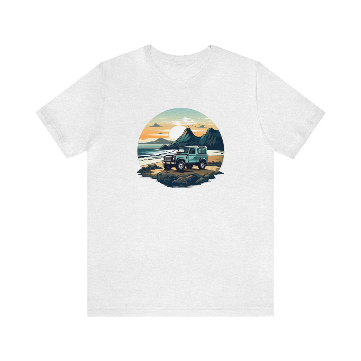 Land Rover Defender 90 - Beach Time - Bishop+Rook Tee - Image 25