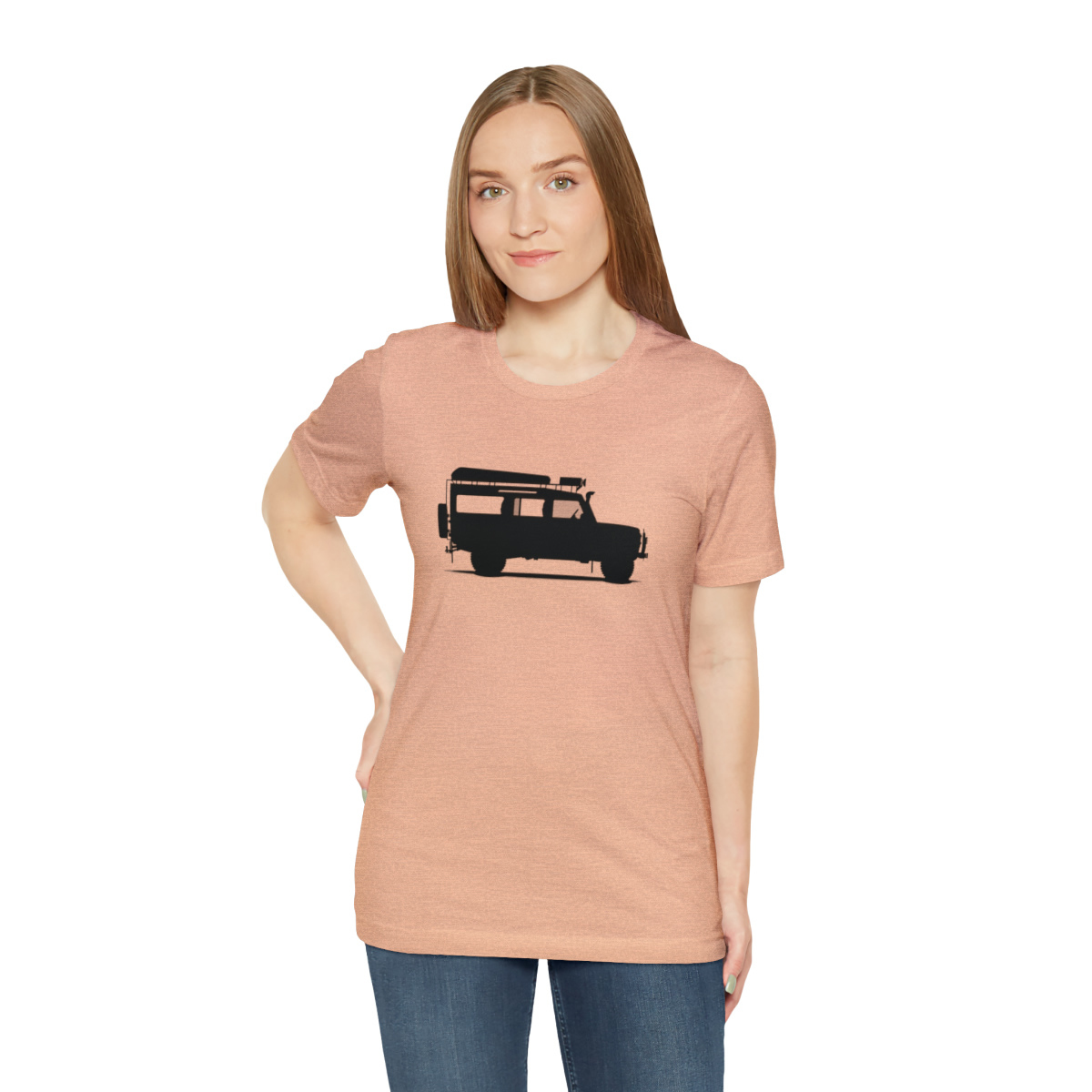 Land Rover Defender 110 - Sarge - Unisex Jersey Short Sleeve Tee - Image 77