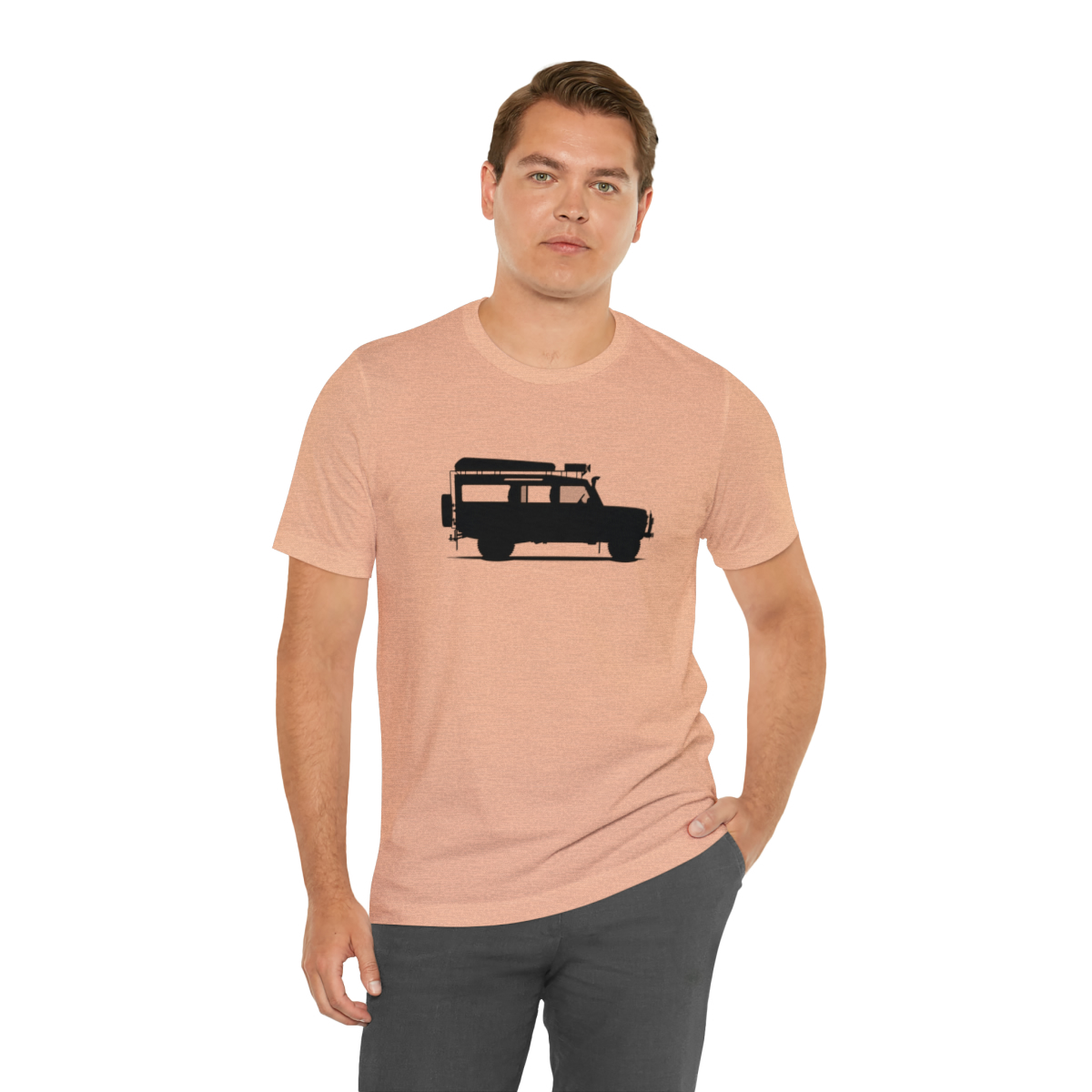Land Rover Defender 110 - Sarge - Unisex Jersey Short Sleeve Tee - Image 78