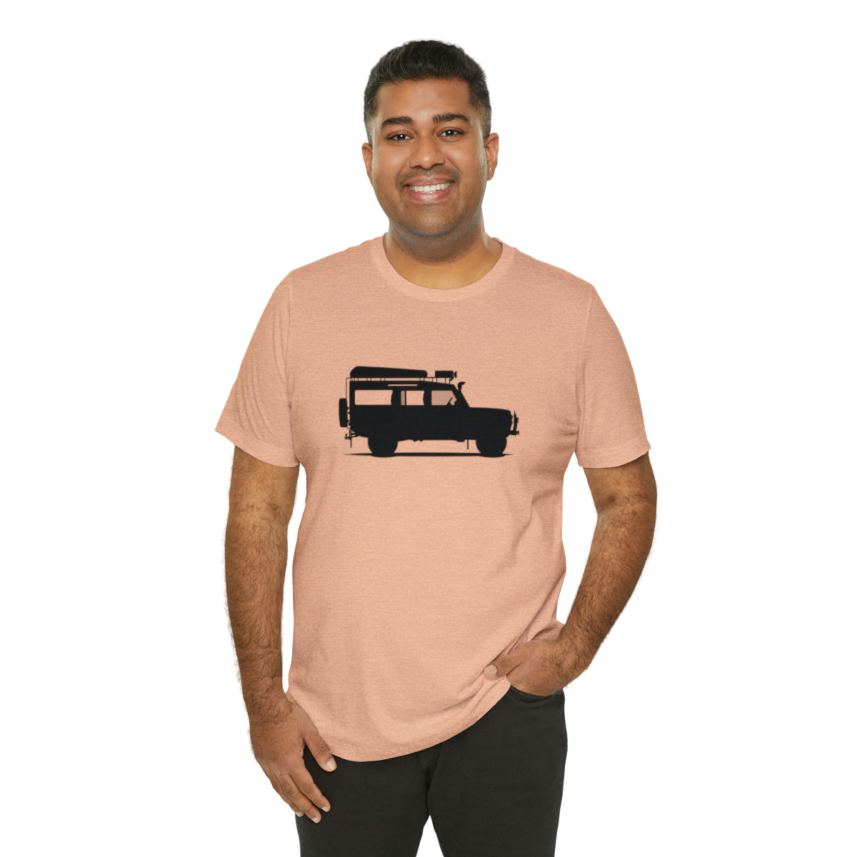 Land Rover Defender 110 - Sarge - Unisex Jersey Short Sleeve Tee - Image 80