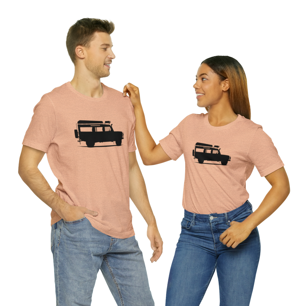 Land Rover Defender 110 - Sarge - Unisex Jersey Short Sleeve Tee - Image 82