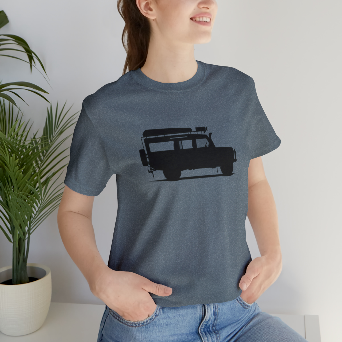 Land Rover Defender 110 - Sarge - Unisex Jersey Short Sleeve Tee - Image 153