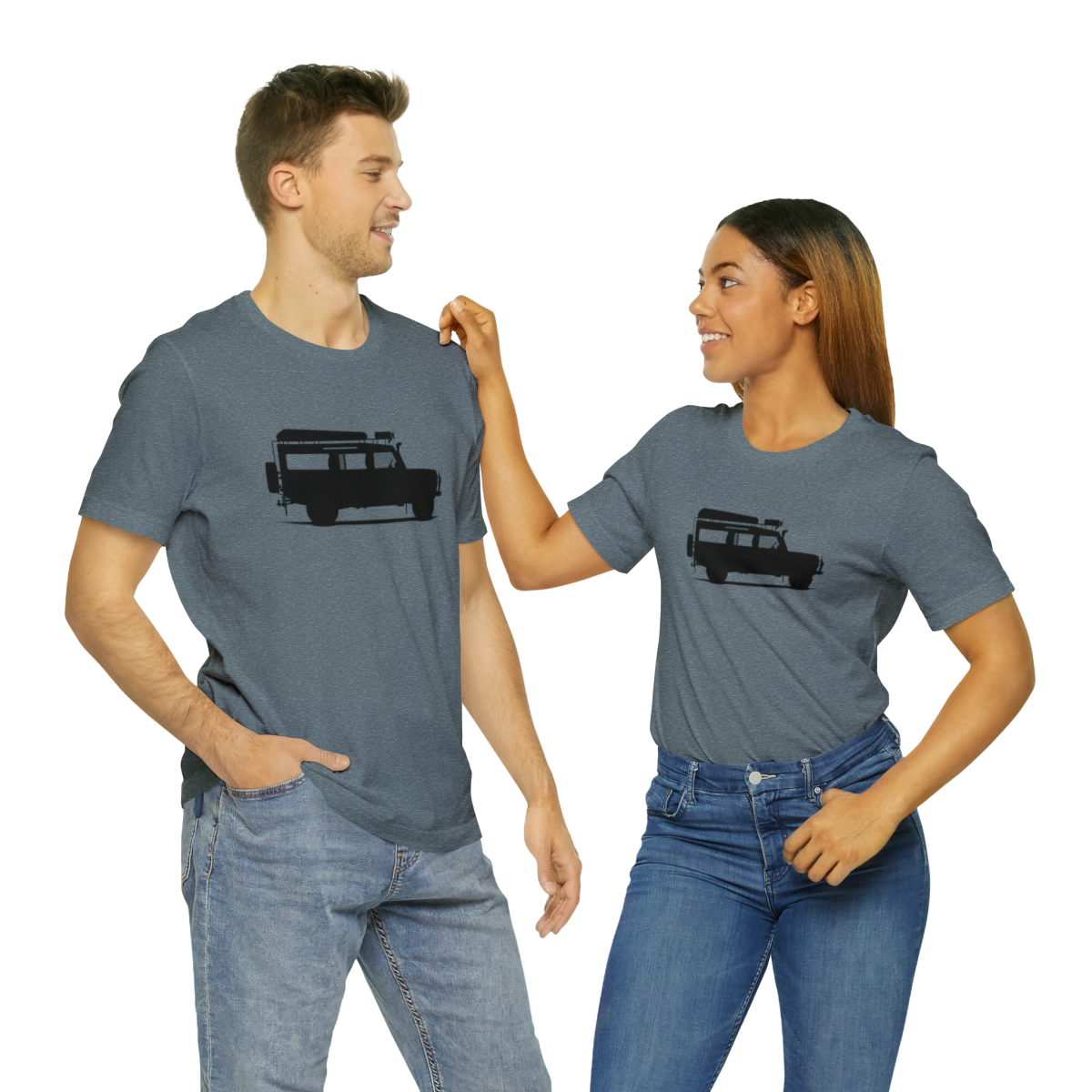 Land Rover Defender 110 - Sarge - Unisex Jersey Short Sleeve Tee - Image 154