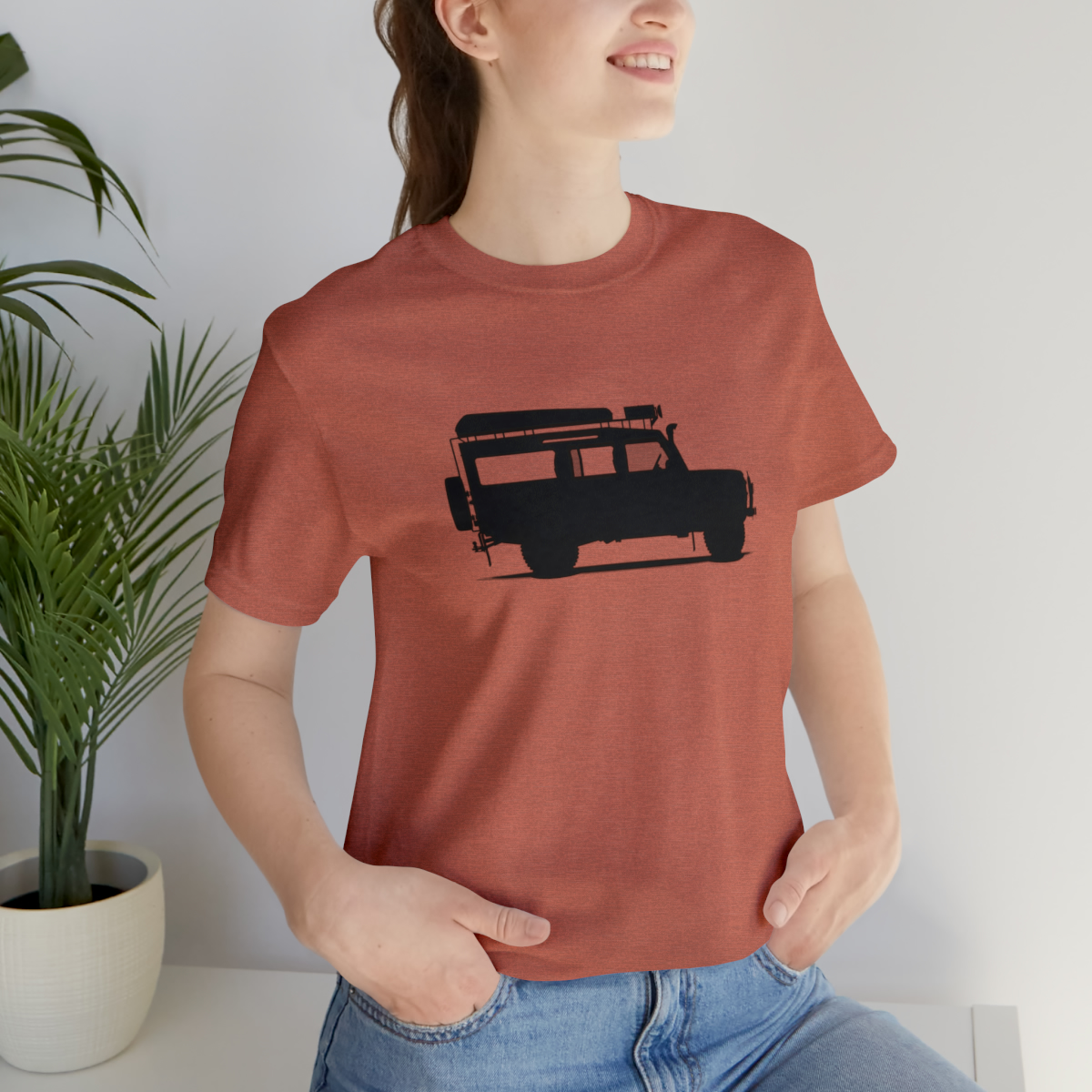 Land Rover Defender 110 - Sarge - Unisex Jersey Short Sleeve Tee - Image 45