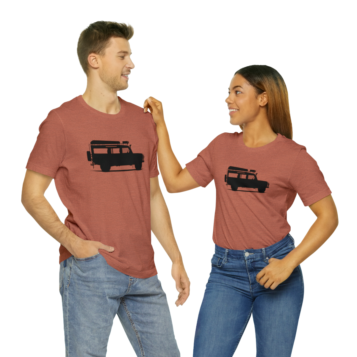 Land Rover Defender 110 - Sarge - Unisex Jersey Short Sleeve Tee - Image 46