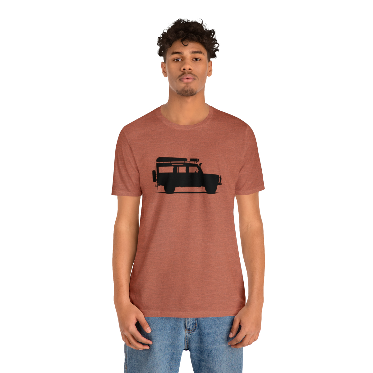 Land Rover Defender 110 - Sarge - Unisex Jersey Short Sleeve Tee - Image 40