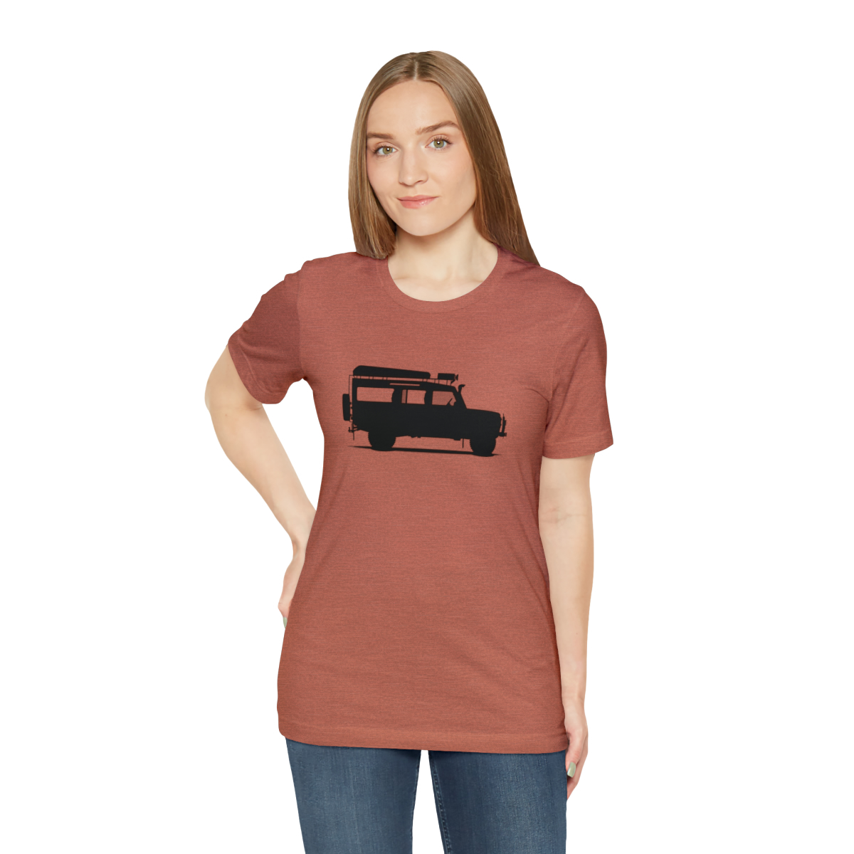 Land Rover Defender 110 - Sarge - Unisex Jersey Short Sleeve Tee - Image 41