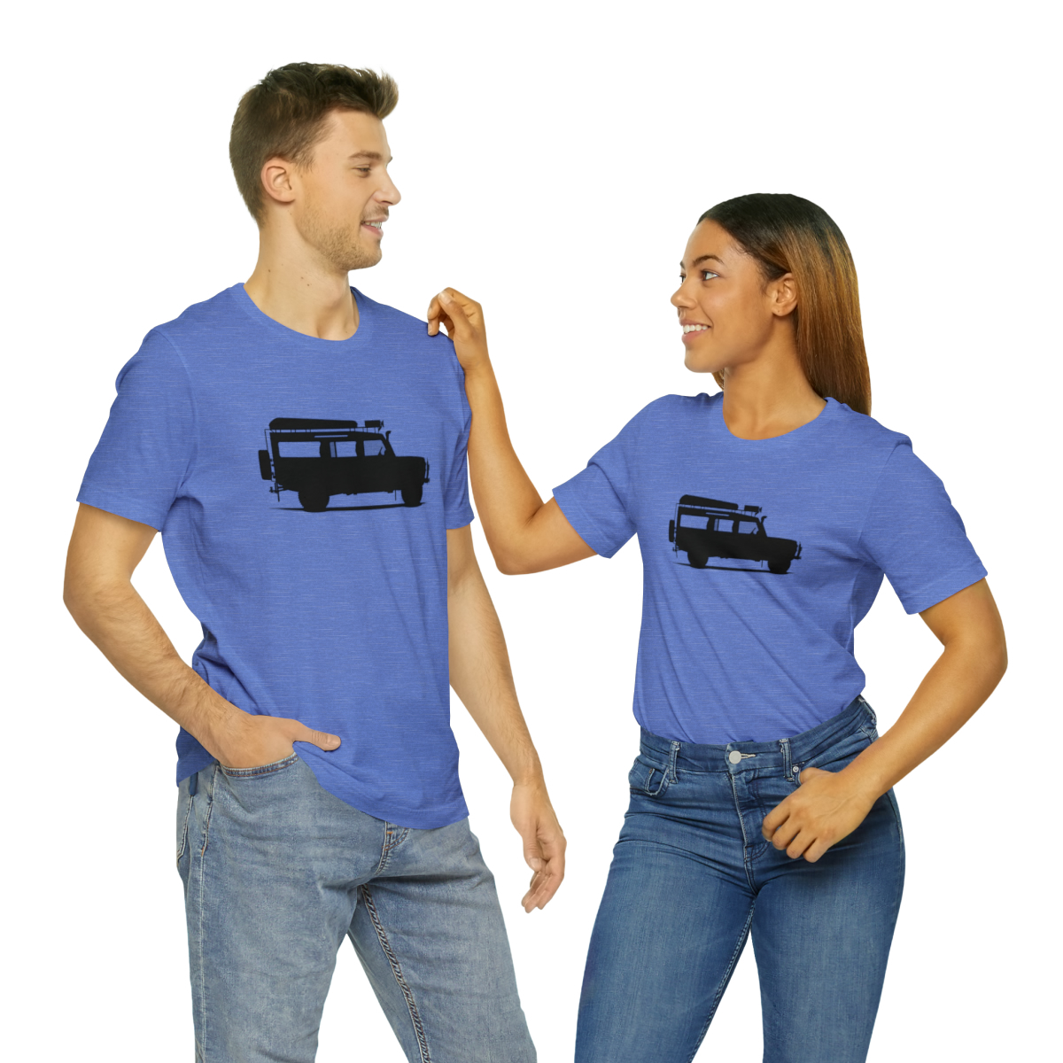 Land Rover Defender 110 - Sarge - Unisex Jersey Short Sleeve Tee - Image 142