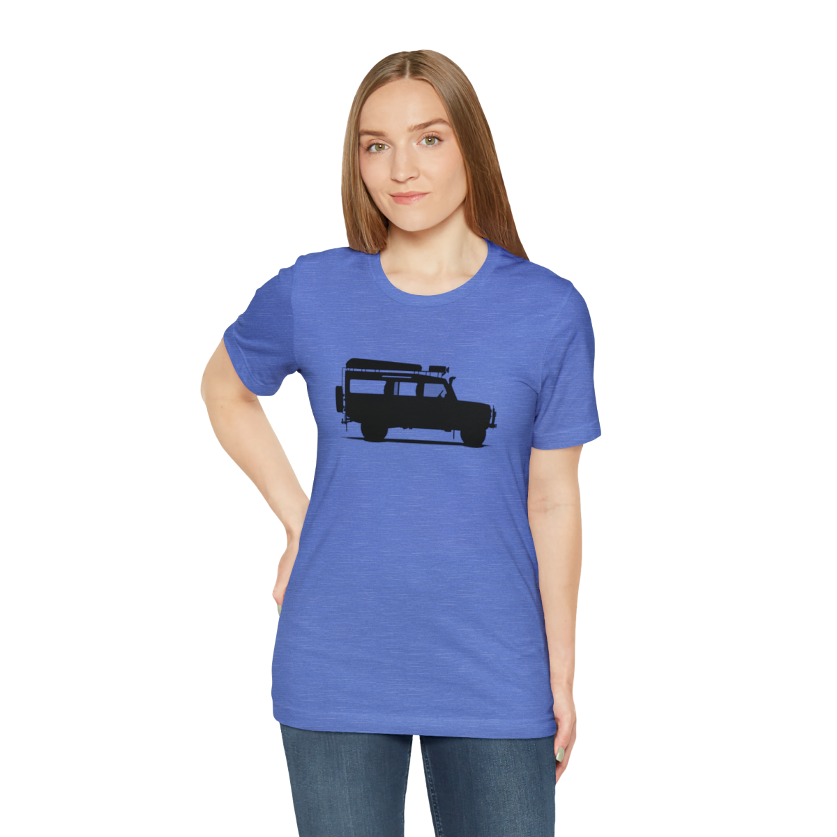 Land Rover Defender 110 - Sarge - Unisex Jersey Short Sleeve Tee - Image 137