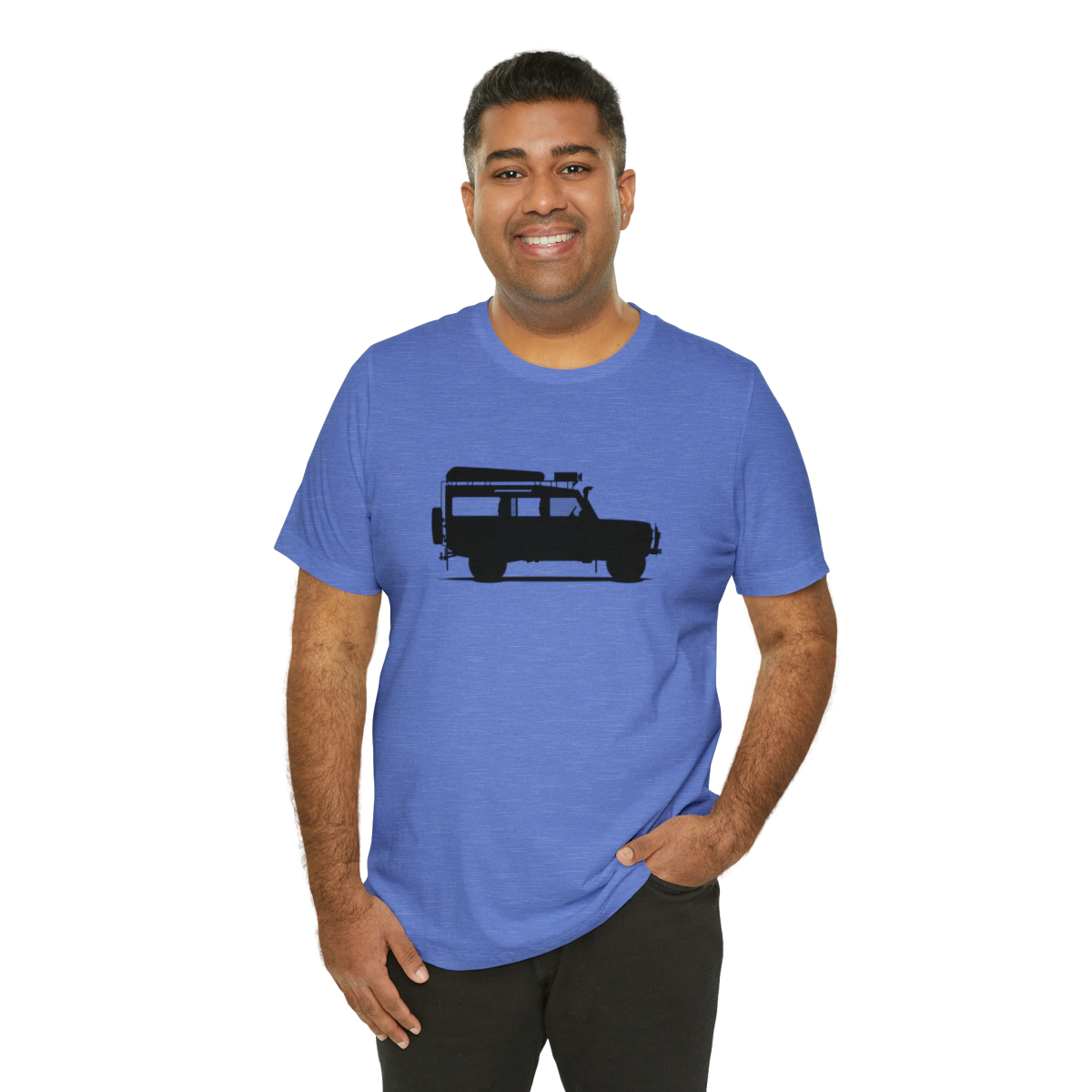 Land Rover Defender 110 - Sarge - Unisex Jersey Short Sleeve Tee - Image 140