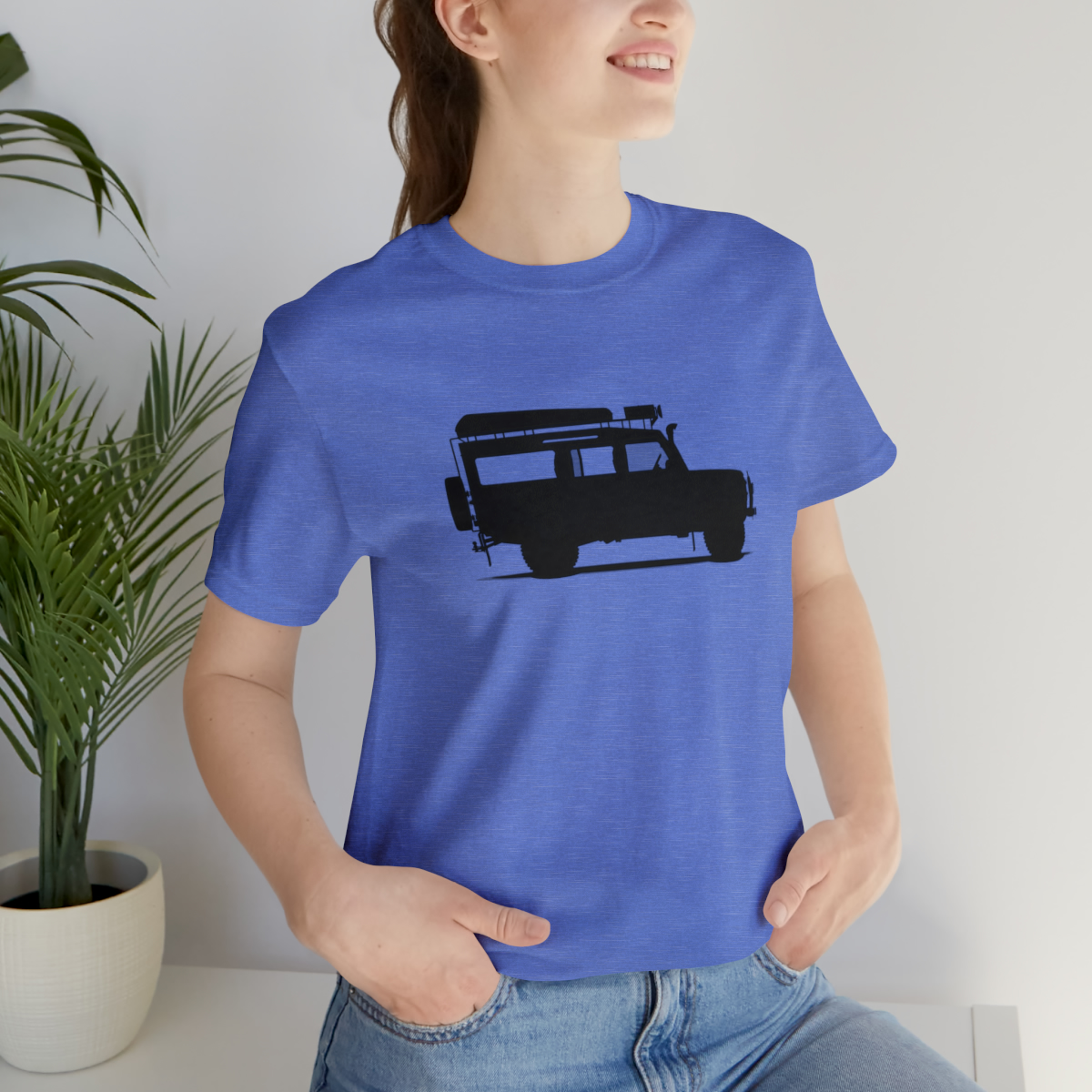 Land Rover Defender 110 - Sarge - Unisex Jersey Short Sleeve Tee - Image 141