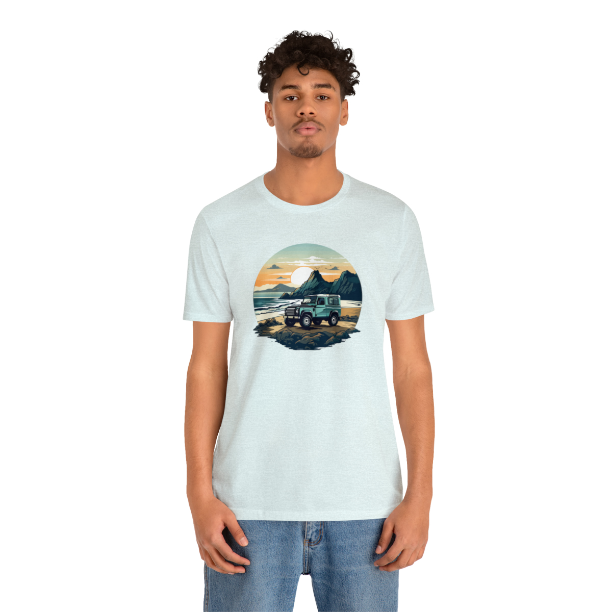 Land Rover Defender 90 - Beach Time - Bishop+Rook Tee - Image 88