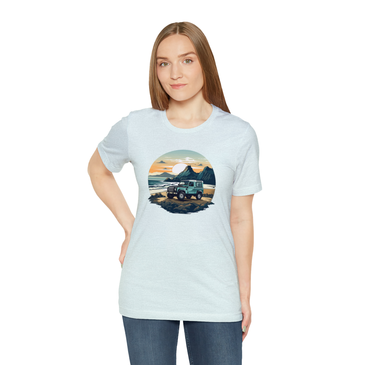 Land Rover Defender 90 - Beach Time - Bishop+Rook Tee - Image 89