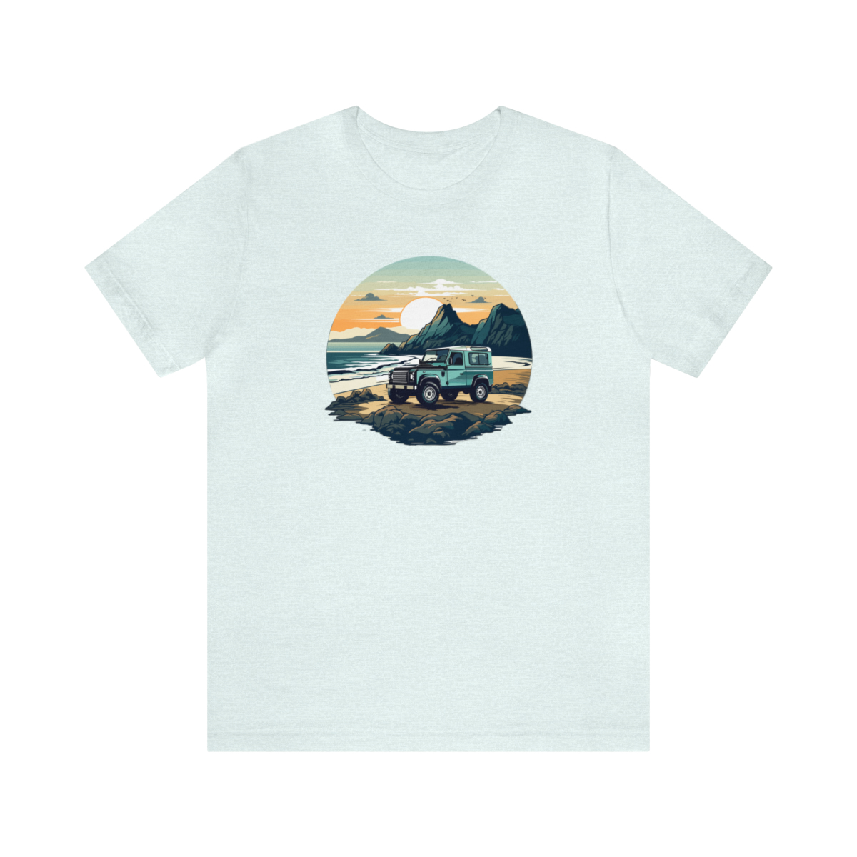 Land Rover Defender 90 - Beach Time - Bishop+Rook Tee - Image 85