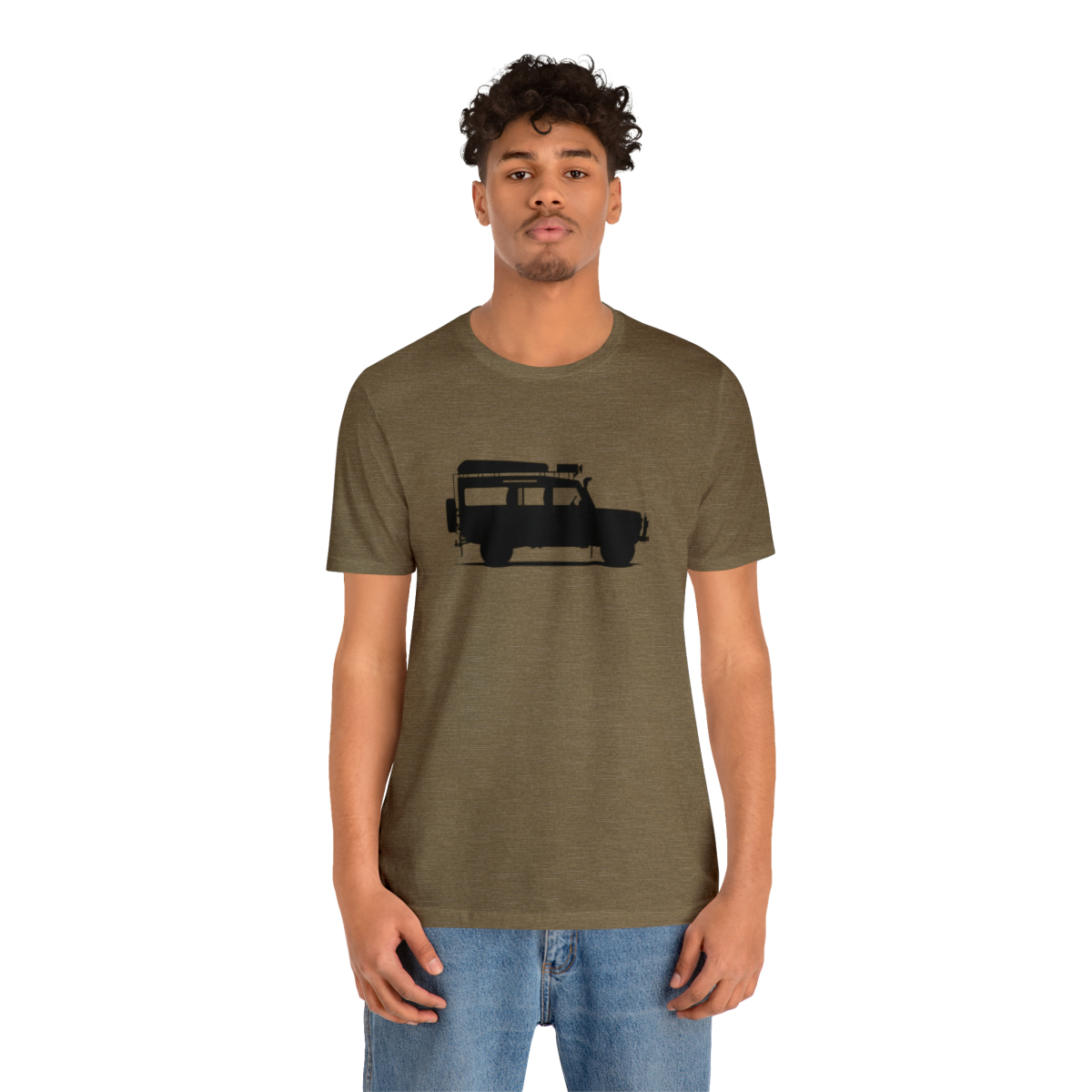 Land Rover Defender 110 - Sarge - Unisex Jersey Short Sleeve Tee - Image 4