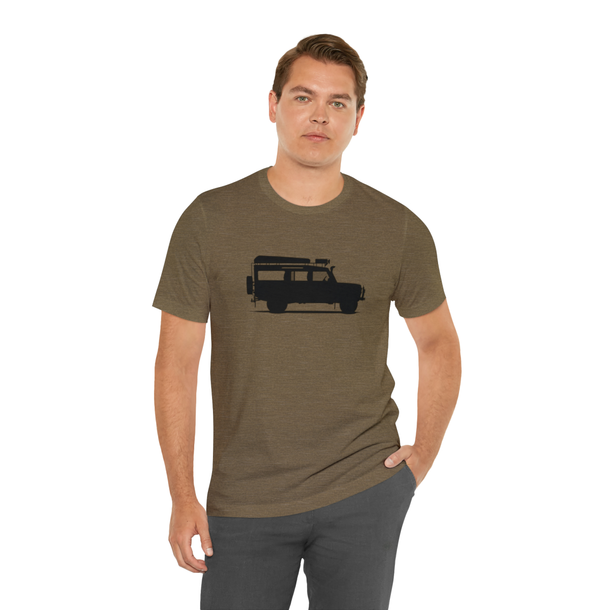 Land Rover Defender 110 - Sarge - Unisex Jersey Short Sleeve Tee - Image 6
