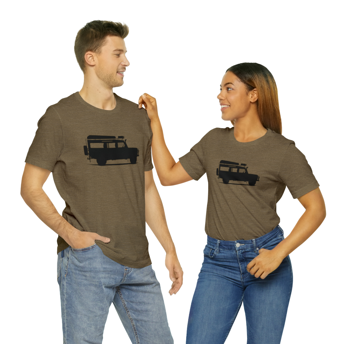 Land Rover Defender 110 - Sarge - Unisex Jersey Short Sleeve Tee - Image 10